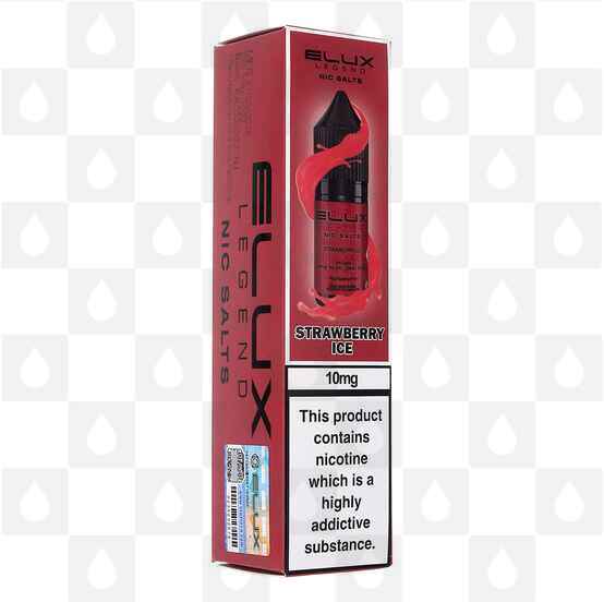Strawberry Ice by Elux Legend E Liquid | 10ml Nic Salt, Strength & Size: 20mg • 10ml