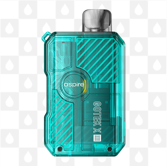 Aspire Gotek X3 Pod Kit, Selected Colour: Cyan