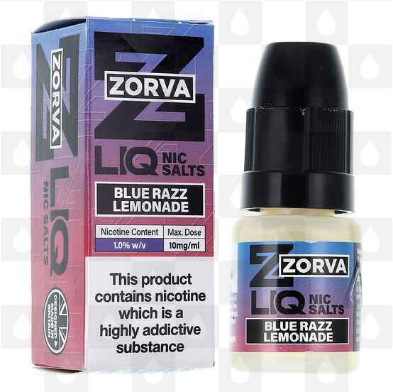 Blue Razz Lemonade by Zorva Liq E Liquid | 10ml Nic Salt, Strength & Size: 10mg • 10ml