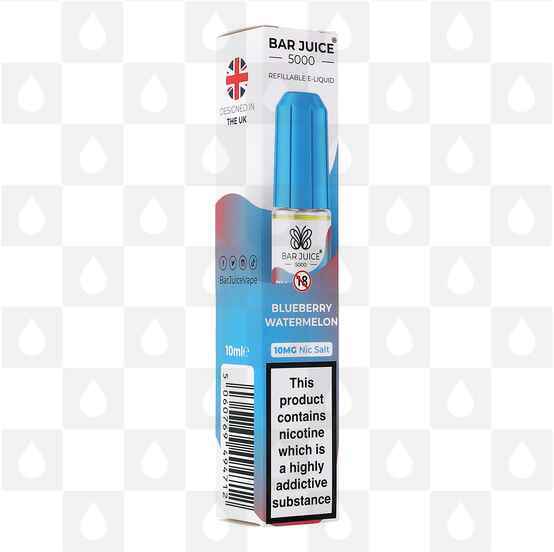 Blueberry Watermelon by Bar Juice 5000 E Liquid | 10ml Nic Salt, Strength & Size: 05mg • 10ml
