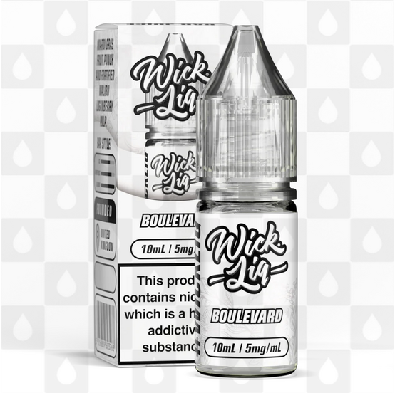 Boulevard by Wick Liq Bar Juice E Liquid | 10ml Nic Salt, Strength & Size: 20mg • 10ml