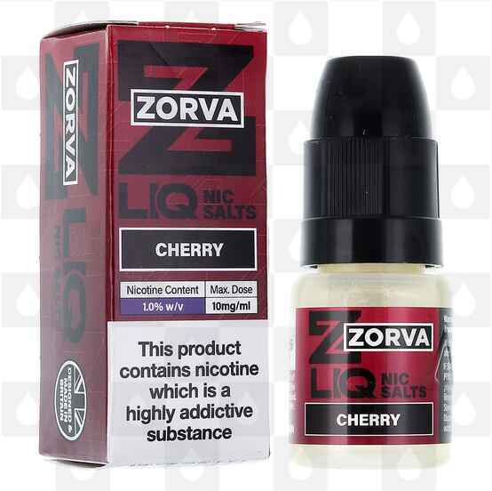 Cherry by Zorva Liq E Liquid | 10ml Nic Salt, Strength & Size: 20mg • 10ml