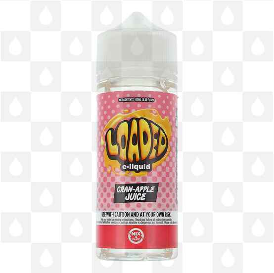 Cran-Apple Juice by Loaded E Liquid | 100ml Short Fill, Strength & Size: 0mg • 100ml (120ml Bottle)