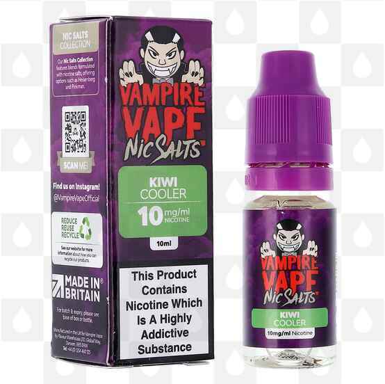 Kiwi Cooler | Tropical Collection by Vampire Vape E Liquid | 10ml Nic Salt, Strength & Size: 20mg • 10ml