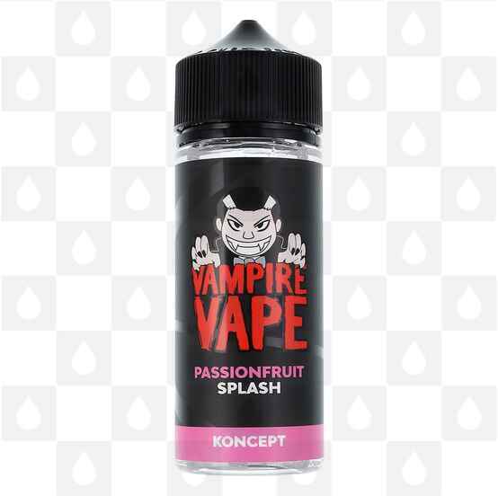 Passionfruit Splash | Tropical Collection by Vampire Vape E Liquid | 50ml & 100ml Shortfill, Strength & Size: 0mg • 100ml (120ml Bottle)