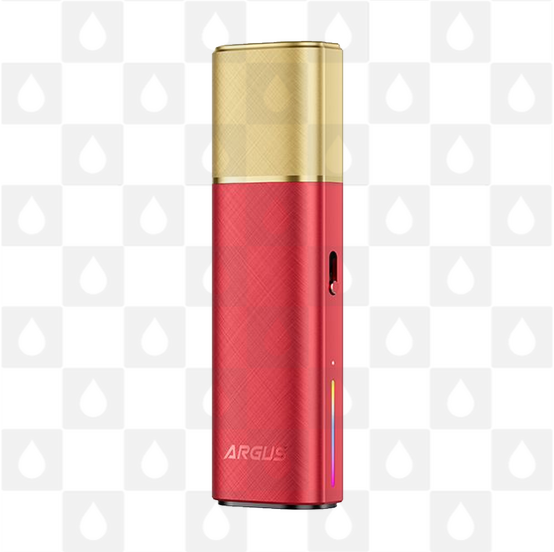 VooPoo Argus Klyc Pod Vape Kit, Selected Colour: Red & Gold