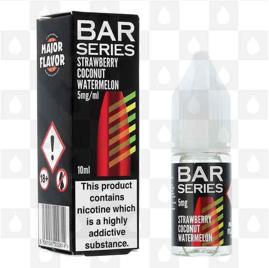 Strawberry Coconut Watermelon by Bar Series E Liquid | 10ml Nic Salt, Strength & Size: 05mg • 10ml