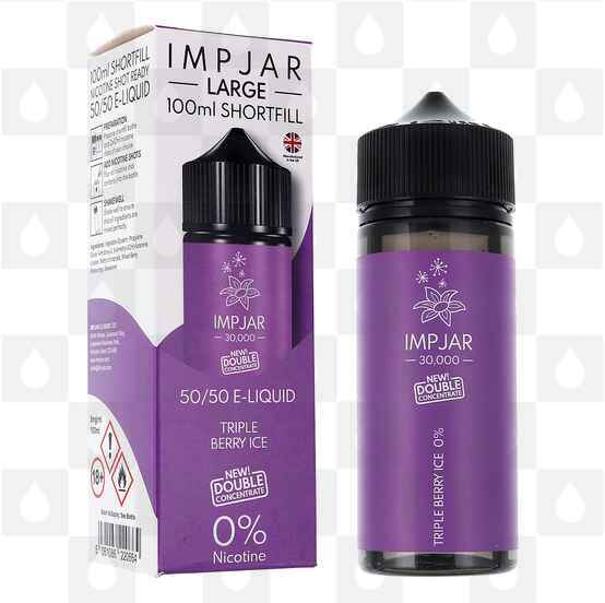 Triple Berry Ice by Imp Jar E Liquid | 100ml Short Fill, Strength & Size: 0mg • 100ml (120ml Bottle)