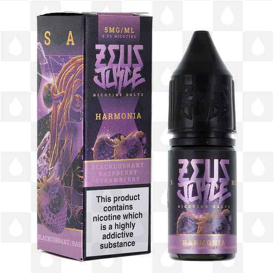 Harmonia by Zeus Juice E Liquid | 10ml Nic Salt, Strength & Size: 20mg • 10ml