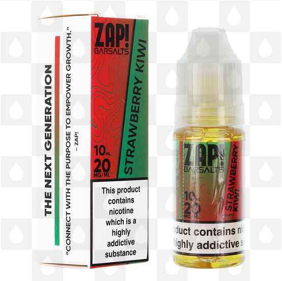 Strawberry Kiwi by Zap Bar Salts E Liquid | 10ml Bottles, Strength & Size: 10mg • 10ml