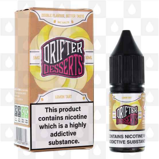 Lemon Tart | Desserts by Drifter Bar Juice E Liquid | 10ml Nic Salt, Strength & Size: 10mg • 10ml