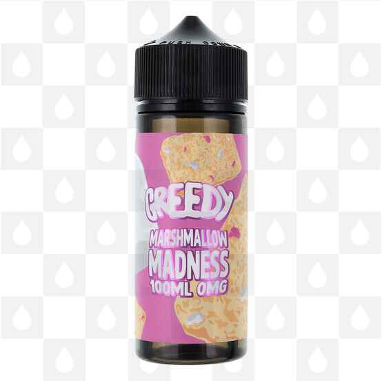 Marshmallow Madness by Greedy Liquid | 100ml Short Fill, Size: 100ml (120ml Bottle)