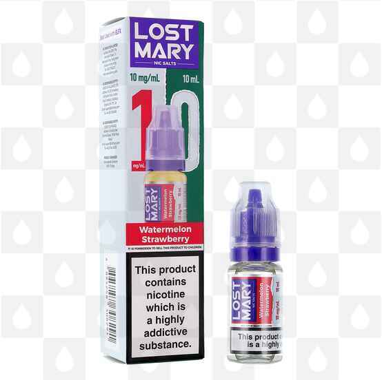 Watermelon Strawberry by Lost Mary E Liquid | 10ml Nic Salt, Strength & Size: 20mg • 10ml