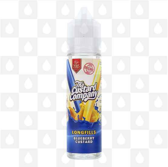 Blueberry Custard by The Custard Company E Liquid | 60ml Longfill, Nicotine Type: Nicotine Free, Strength & Size: 20ml Concentrate • Mix Before Use
