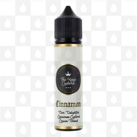 Cinnamon Custard by The Kings Collection | 60ml Longfill, Nicotine Type: Nicotine Salt, Strength & Size: 12mg • 60ml • Inc. Shots (50/50)