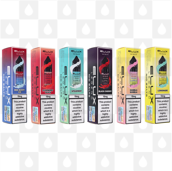 Black Cherry by Elux Legend E Liquid | 10ml Nic Salt, Strength & Size: 10mg • 10ml, 2 image
