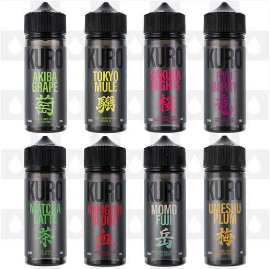 Sakura Nights by Kuro E Liquid | 100ml Shortfill, 2 image