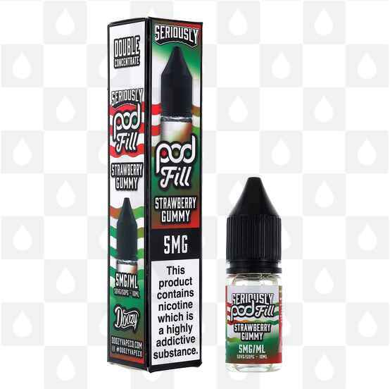 Strawberry Gummy by Seriously Pod Fill E Liquid | 10ml Nic Salt, Strength & Size: 05mg • 10ml